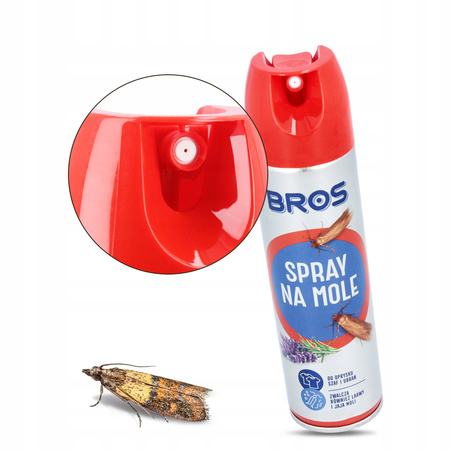 BROS SPRAY NA MOLE NATYCHMIASTOWE DZIAŁANIE 150ML