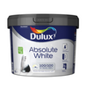 Farba do ścian i sufitów Absolute White 1 L biała DULUX - test