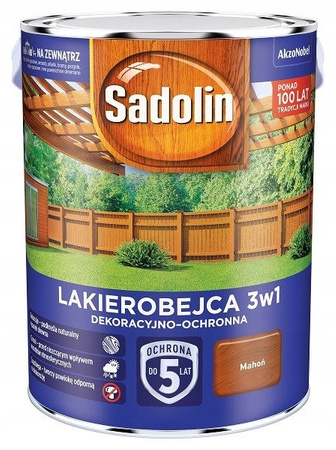 LAKIEROBEJCA NOWY SADOLIN 3W1 MAHOŃ 2,5L