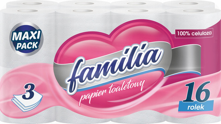 Papier toaletowy bezzapachowy Familia 16 szt.