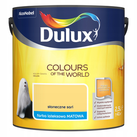 DULUX Farba lateksowa KŚ Słoneczne Sari 2,5L