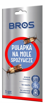 BROS pułapka na mole spożywcze z feromonami-skuteczna ochrona przed molami