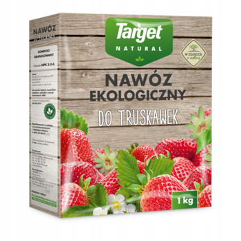 Nawóz Do Truskawek Ekologiczny Naturalny Target Natural EKO Truskawka 1kg