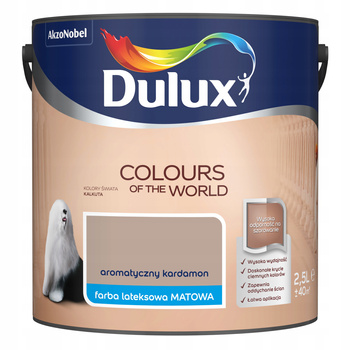 Farba lateksowa ścienna DULUX Kardamon 2,5L