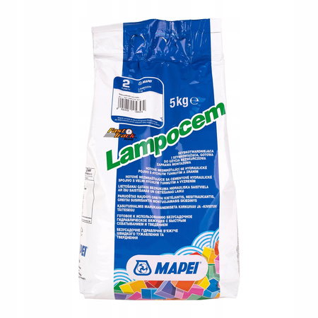 Mapei Lampocem 5kg - Spoiwo hydrauliczne zybkowiążąca i szybkotwardniejąca