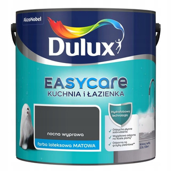 Farba DULUX EASYCARE Kuch.&Łaz. Szara 2,5L