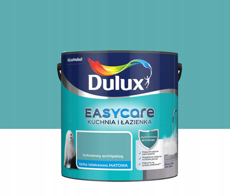 Farba DULUX EASYCARE Kuch.&Łaz. beżowa 2,5L