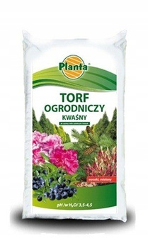 Torf ogrodniczy kwaśny PLANTA 20L ph 3.0-4.0