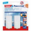 TESA Powerstrips 58010 Haczyk BIAŁY PROSTOKĄT 2SZT