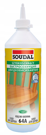 Soudal Szybkoschnący Klej Do Drewna 64A - D2 250g