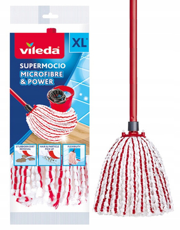 VILEDA Wkład Mop sznurkowy Microfibre & Power