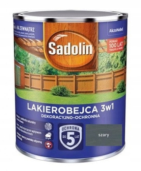 Lakierobejca NOWY SADOLIN 3W1 SZARY 2,5L