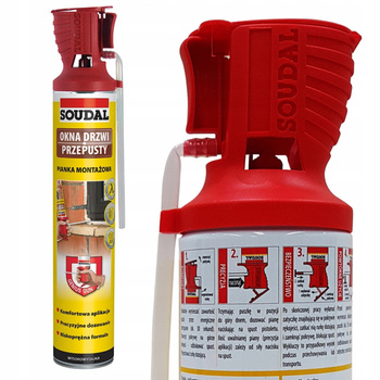 Soudal GENIUS GUN Piana z aplikatorem 770ml