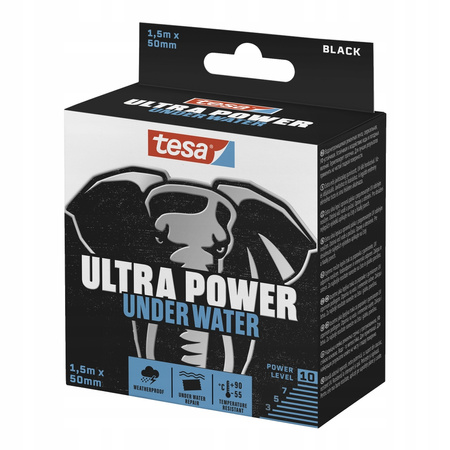 Taśma naprawcza tesa Ultra Power 1,5m x 5m czarna