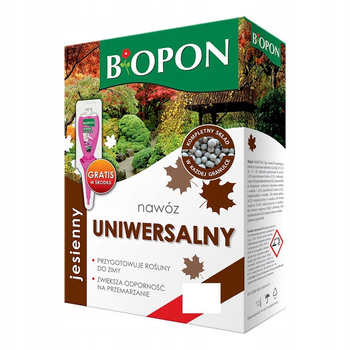 Biopon nawóz jesienny do trawnika granulat 3kg wieloskładnikowy
