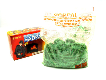 Wypalacz Sadzy SADPAL 1 KG -  innowacyjny preparat - skutecznie usuwa sadzę 