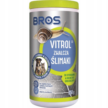 Vitrol GB Środek Trutka na Ślimaki 250g - skuteczny bezpieczny dla zwierząt