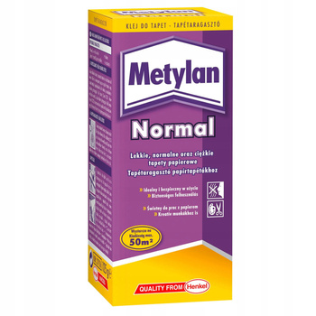 Klej do tapet papierowych cienkich grubych Metylan Normal Henkel - 125 g