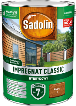 Impregnat drewna Sadolin Hybrydowy Piniowy 4,5L