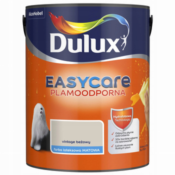 Farba lateksowa DULUX EASY CARE Vintage Beżowy 5L