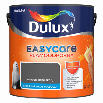 DULUX EASY CARE Najmocniejszy szary 2,5L