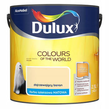 DULUX Farba lateksowa KŚ Dojrzewający Banan 2,5L