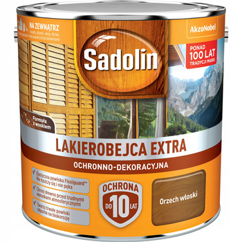 Lakierobejca Sadolin Extra Orzech Włoski 2,5L