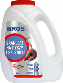 BROS -Trutka przeciwko myszom i szczurom 1kg