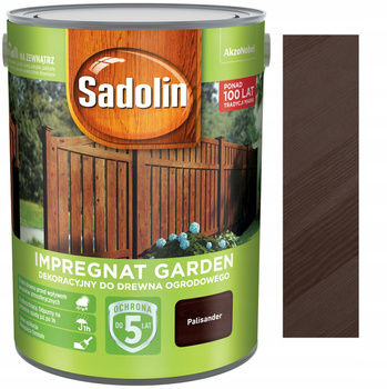 SADOLIN IMPREGNAT DEKORACYJNY GARDEN PALISANDER 5L