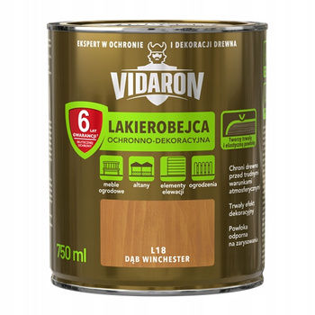 VIDARON Lakierobejca dąb winchester L18 0,75L