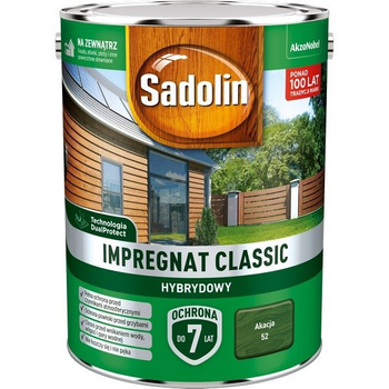 Impregnat drewna Sadolin Hybrydowy Akacja 4,5L