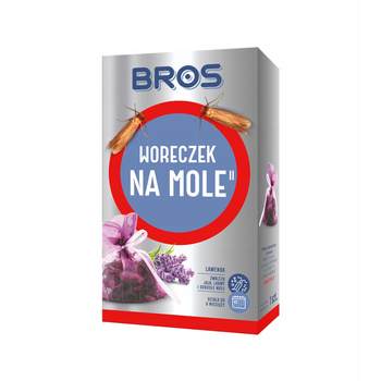 BROS-woreczek na mole lawenda odzieżowe-skuteczna ochrona w Twojej szafie