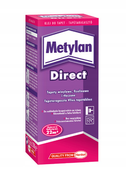 Klej do tapet flizelinowych na flizelinie Metylan Direct Henkel 200 g 0,2kg