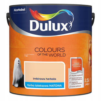 DULUX Farba lateksowa KŚ Imbirowa Herbata 2,5L