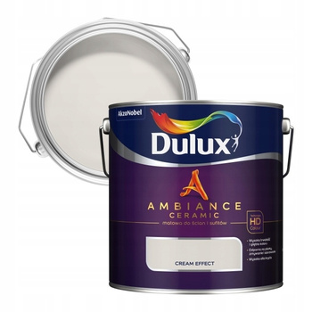 Farba ceramiDulux Ambiance Ceramic Cream Effect 2,5L - farba ceramiczna do ścian i sufitówczna ścienna Dulux 2,5 l odcienie