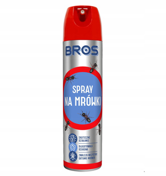 BROS Spray na Mrówki Trutka Rozpylacz Aerozol szybki efekt 150 ml