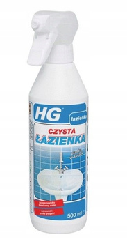 HG pianka spray do czyszczenia łazienki profesjonalny czysta łazienka 500ml