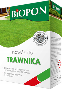BIOPON nawóz do trawnika 3kg - soczysta zieleń równomierny wzrost