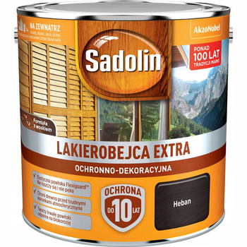 Lakierobejca Sadolin Extra Heban 2,5L