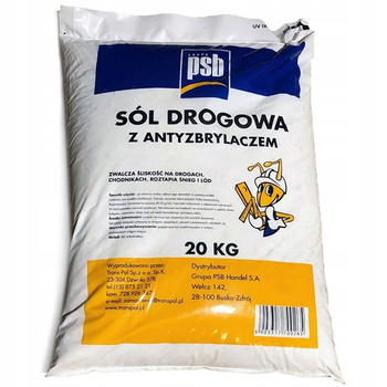 Sól drogowa PSB 20 kg