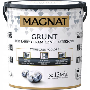 MAGNAT Primer Grunt Unigrunt Biały 2,5L Farba podkładowa